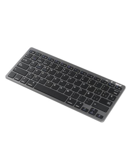 Iggual teclado bluetooth slim tkl-bt negro 2 canal