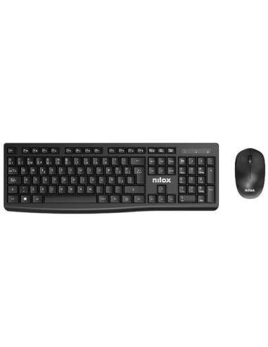Nilox nxkmwe012 kit teclado + ratón wireless