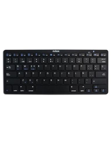 Nilox teclado nxkb01b bluetooh, negro
