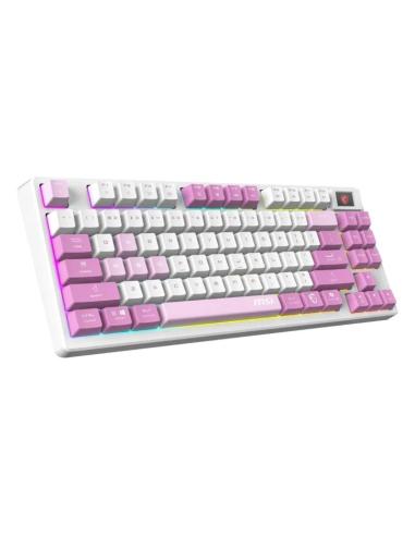Msi teclado forge gk600 tkl w violet es bt