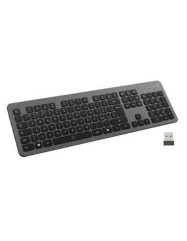 Ewent ew3296 teclado slim inalámbric 2.4ghz bt 1-2