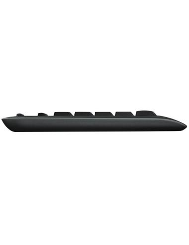 Logitech teclado+ ratón mk330 usb negro