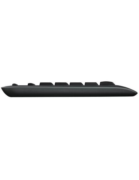 Logitech teclado+ ratón mk330 usb negro