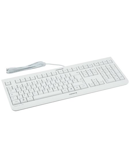Cherry teclado kc 1000 blanco