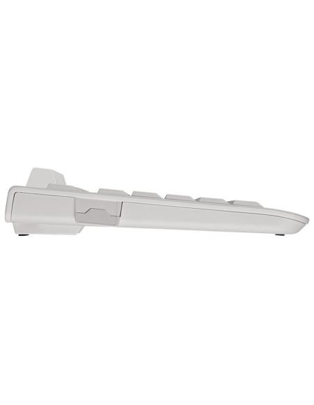 Cherry teclado+lector chip integrado (dnie) blanco