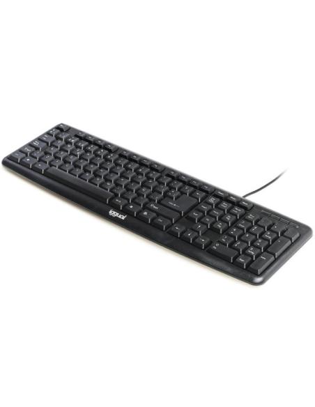 Iggual teclado usb estándar ck-basic-105t negro