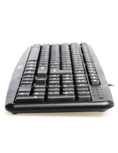 Iggual teclado usb estándar ck-basic-105t negro