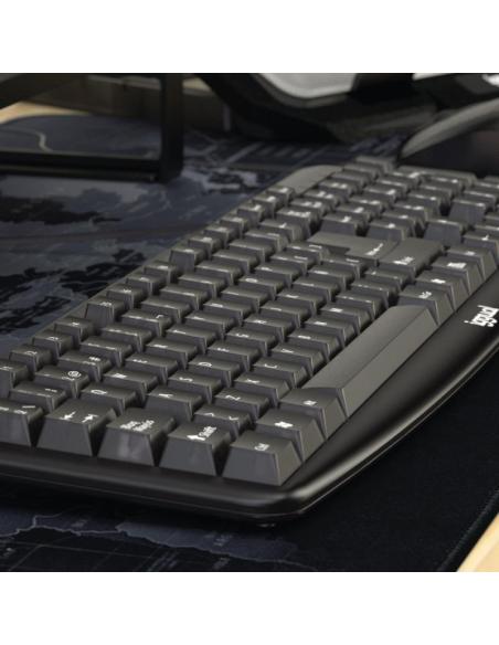 Iggual teclado usb estándar ck-basic-105t negro