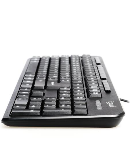 Iggual teclado multimedia ck-basic-120t negro