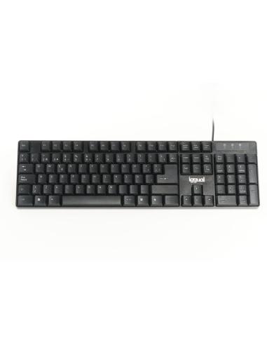 Iggual teclado usb estándar ck-frameless-105t