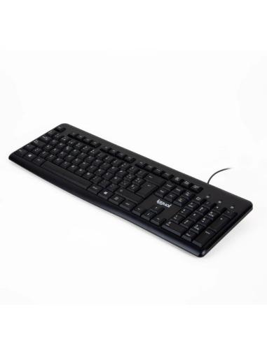 Iggual teclado estándar ck-basic2-105t negro
