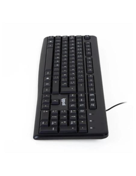 Iggual teclado estándar ck-basic2-105t negro
