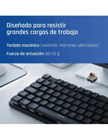 Iggual teclado usb mecánico ck-mecha-105t negro
