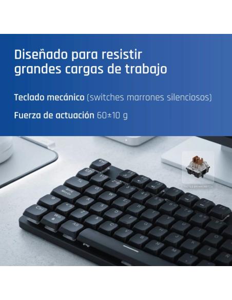 Iggual teclado usb mecánico ck-mecha-105t negro