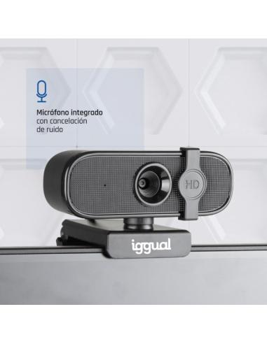 Iggual webcam usb fhd 1080p wc1080 quick view