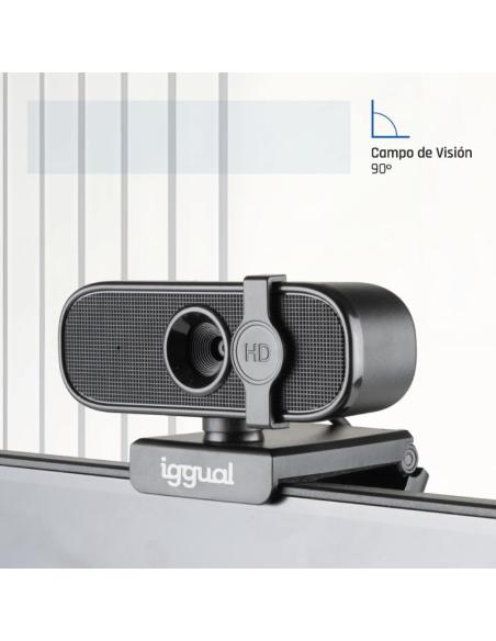 Iggual webcam usb fhd 1080p wc1080 quick view