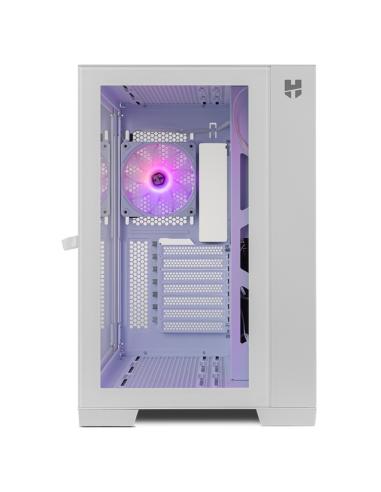 CAJA ATX SEMITORRE NOX ASTRA WHITE ARGB USB3 USBC
