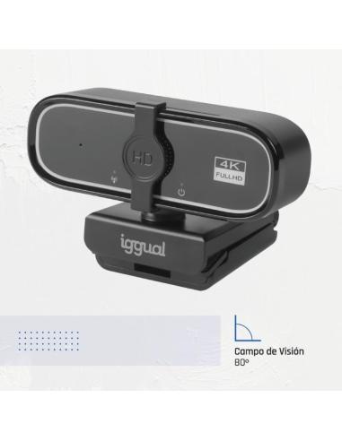 Iggual webcam usb 4k uhd wc3840 business pro view