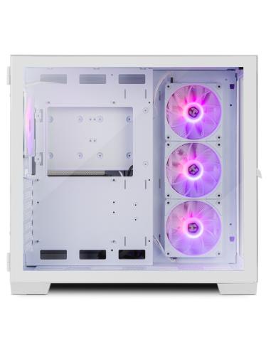 CAJA ATX SEMITORRE NOX ASTRA WHITE ARGB USB3 USBC