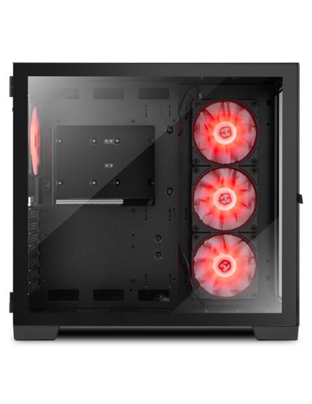 CAJA ATX SEMITORRE NOX ASTRA BLACK ARGB USB3 USBC