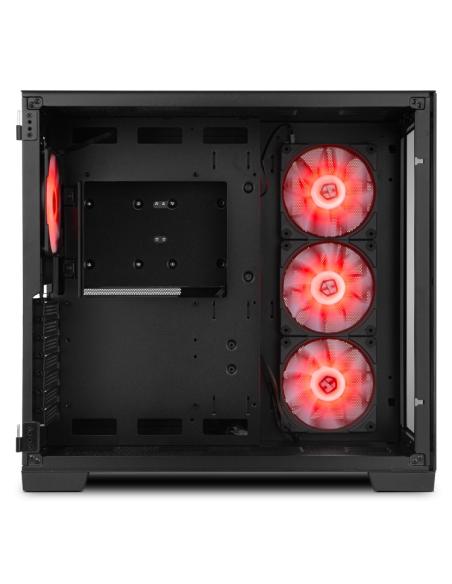 CAJA ATX SEMITORRE NOX ASTRA BLACK ARGB USB3 USBC