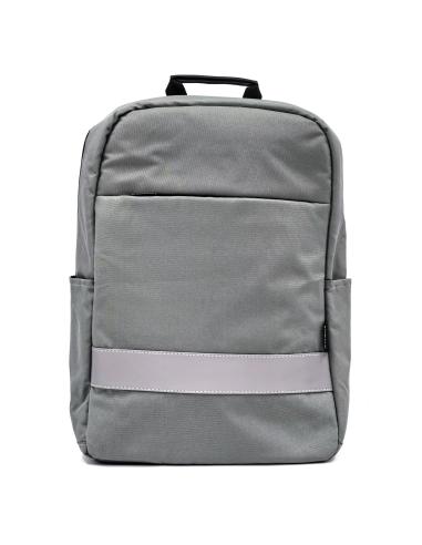 MOCHILA EWENT URBAN BUSINESS 16.1" OXFORD 600D / IMPERMEABLE / 5 COMPARTIMENTOS / GRIS / EW2538