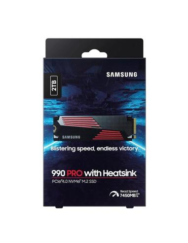 Samsung 990 pro heatsink ssd 2tb pcie 4.0 nvme m.2