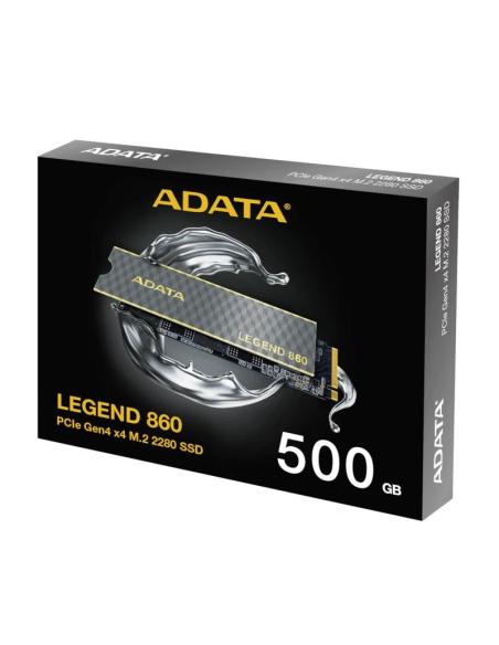 Adata ssd legend 860 500gb pcie gen4x4 5000 mb-s