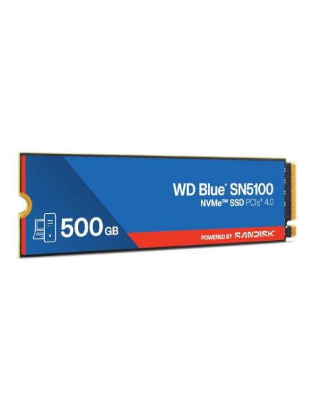 Wd blue sn5100 ssd 500gb nvme gen4 6600mb-s