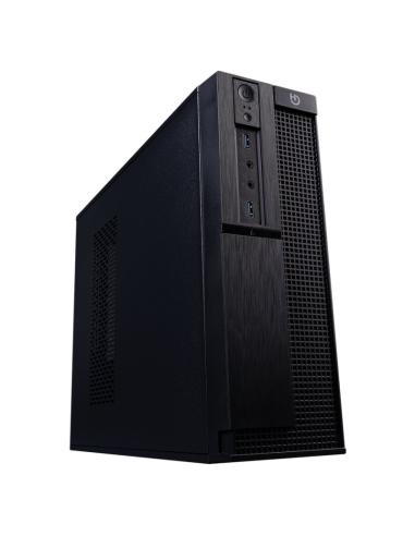 Hiditec caja micro atx slm30 2*usb 3.0 card reader