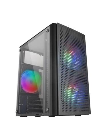 Mars gaming caja micro-atx mc300 black