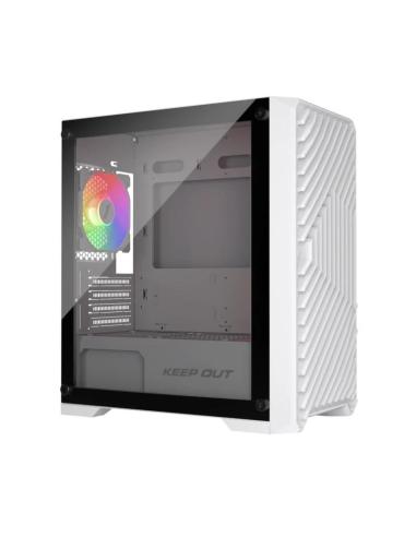 Keep out caja m-atx xc-220w 4fans usb3.0 white