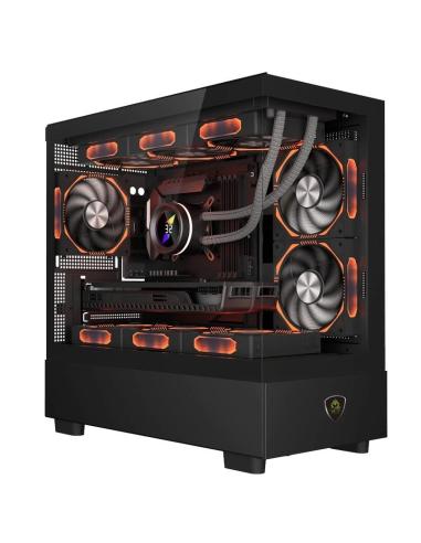 Keep out caja m-atx xc-301 3fans usb3.0 glass