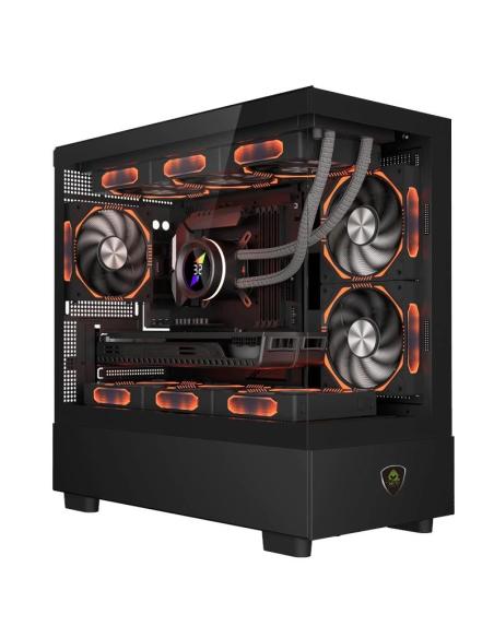 Keep out caja m-atx xc-301 3fans usb3.0 glass