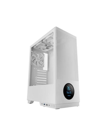 Tacens caja atx pantalla ventis 3x120mm blanco