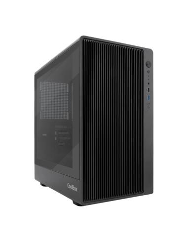 Coolbox caja gaming matx gm350 darkface usb-c 3.2