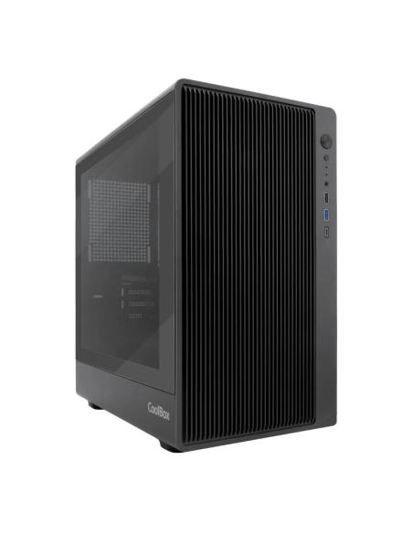 Coolbox caja gaming matx gm350 darkface usb-c 3.2