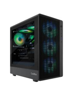 Coolbox caja gaming matx gm350 darkface usb-c 3.2 2
