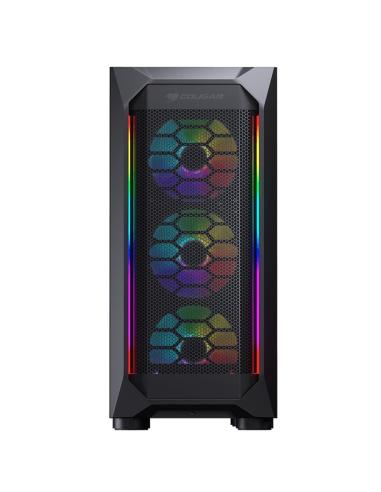 Cougar caja semitorre mx410 mesh-g rgb