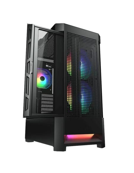 Cougar caja semitorre airface rgb black