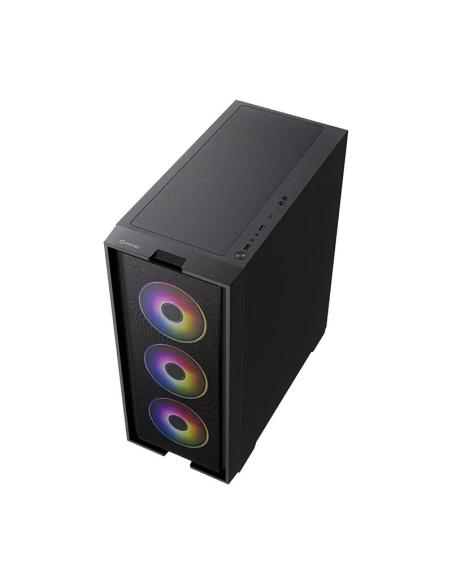 Hiditec caja e-atx h2 air argb black