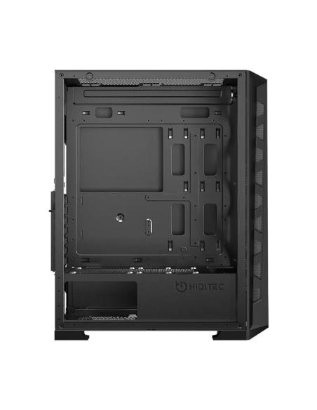 Hiditec caja atx mh12 glass argb usb 3.1 type-c