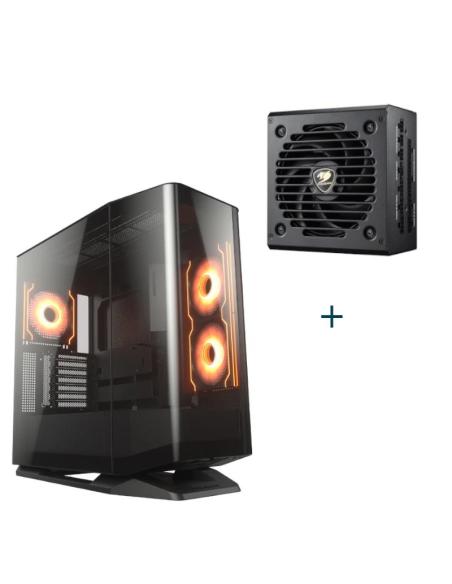 Cougar caja fv270 rgb + fte gex pro 850 80+gold