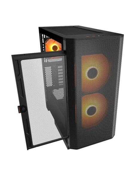 Cougar caja semitorre airface flo rgb black