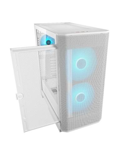 Cougar caja semitorre airface flo rgb white