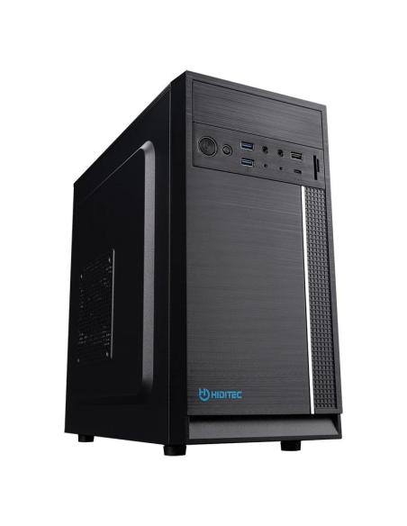 Hiditec caja micro atx q5 pro usb 3.1 type-c + psu