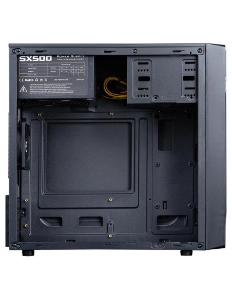 Hiditec caja micro atx q5 pro usb 3.1 type-c + psu