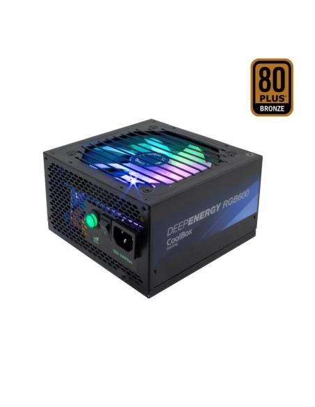 Coolbox gaming fuente alimentacion 600 w 80+bronze