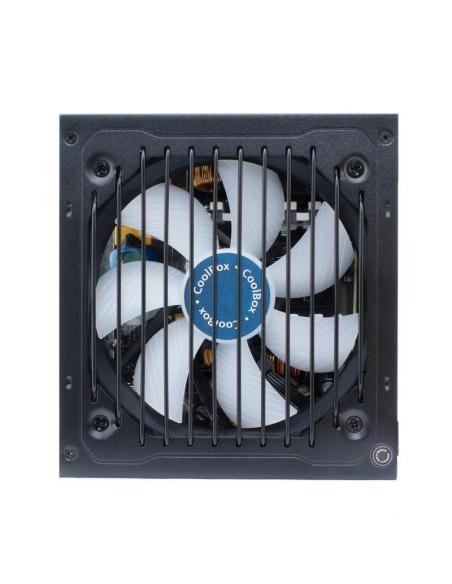 Coolbox gaming fuente alimentacion 600 w 80+bronze