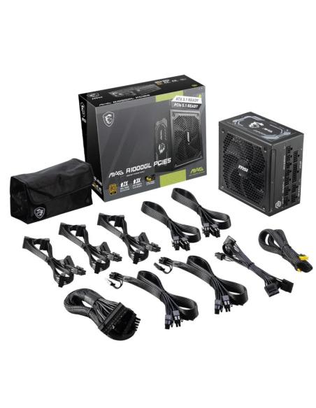 Msi fuente alimentación mag a1000gl pcie5 1000watx